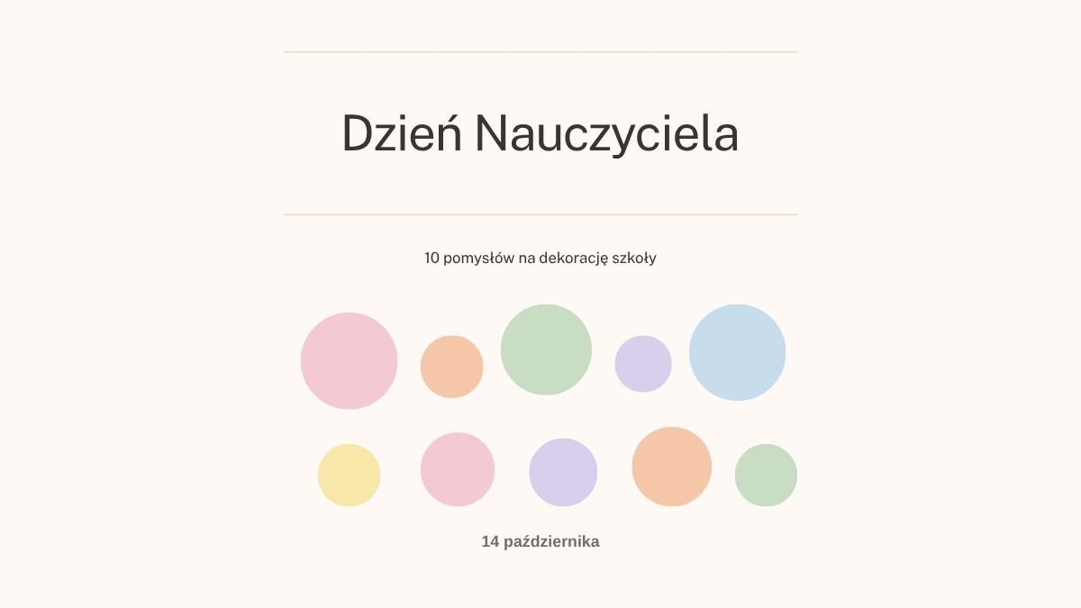 Jak udekorować szkołę na Dzień Nauczyciela – 10 pomysłów na korytarz, drzwi i salę