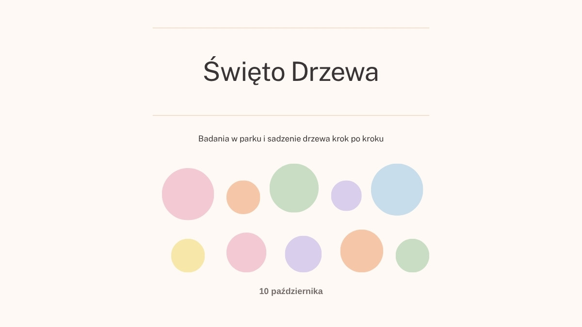 Święto Drzewa w przedszkolu – cztery badania w parku i sadzenie drzewa krok po kroku